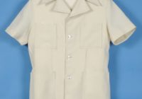 a cream safari suit jacket
