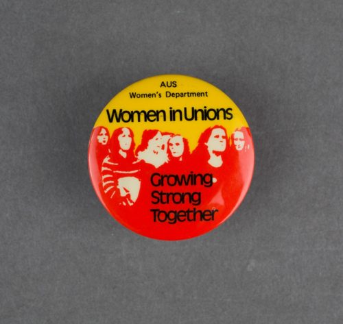 Women in Unions badge