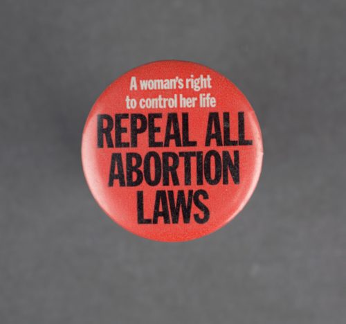 Repeal all abortion laws badge